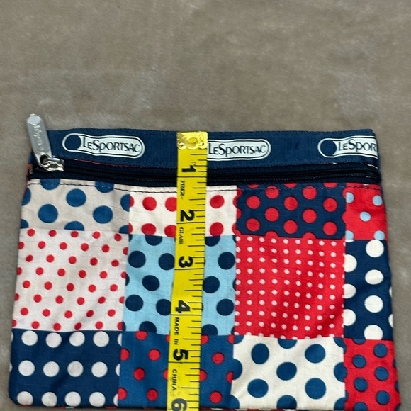 LeSportsac Adjustable Strap Americana Patchwork Bag Purse - Picture 13 of 16